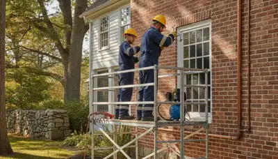 Plumber repairing sink in Beverly, MA for plumbing repair service