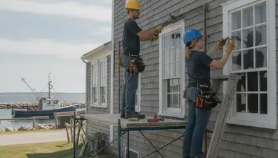 Professional plumber repairing pipes in Beverly, MA for residential plumbing service