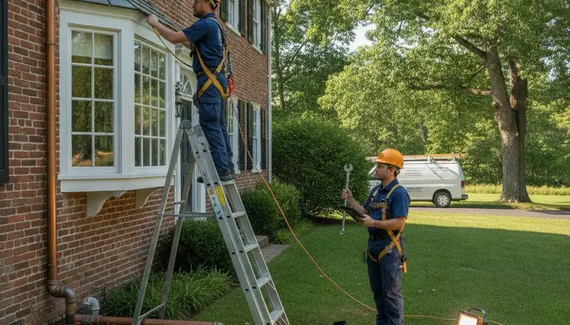 Professional plumber repairing a sink in Beverly, MA for plumbing repair service