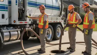 Septic pumping service for Beverly, MA homes by On Call Plumbers