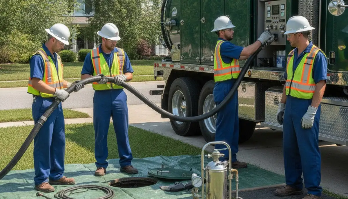 Septic pumping service in Beverly, MA for homes by On Call Plumbers
