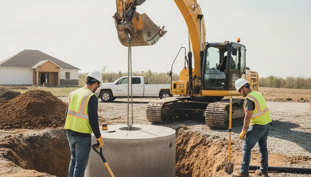Septic tank installation for Beverly, MA homes by On Call Plumbers