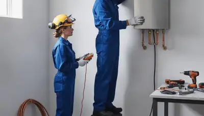 Tankless water heater installation service in Beverly, MA for reliable on-demand hot water