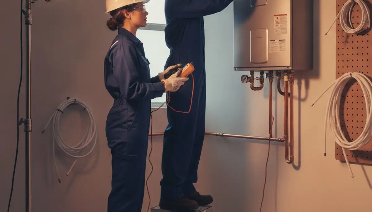 Tankless water heater service in Beverly, MA for efficient on-demand hot water installation